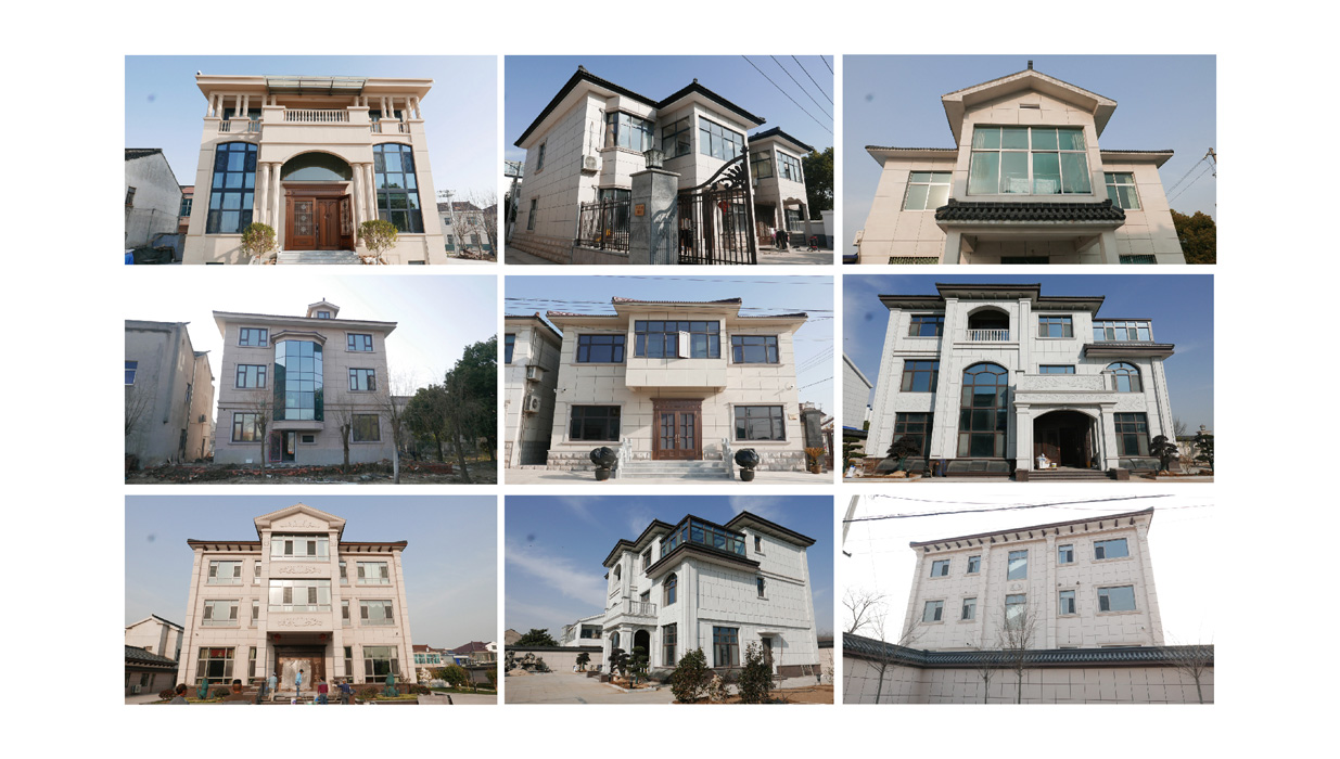 Villa Construction Series Project Cases